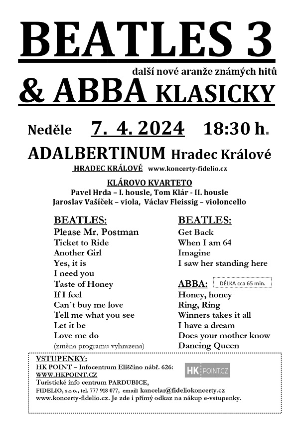 BEATLES & ABBA KLASICKY