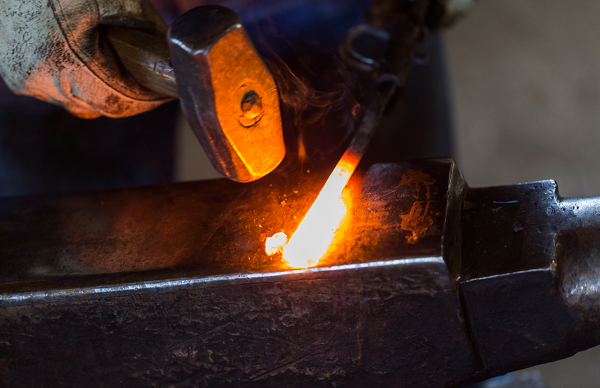 Ukázky kovářského řemesla