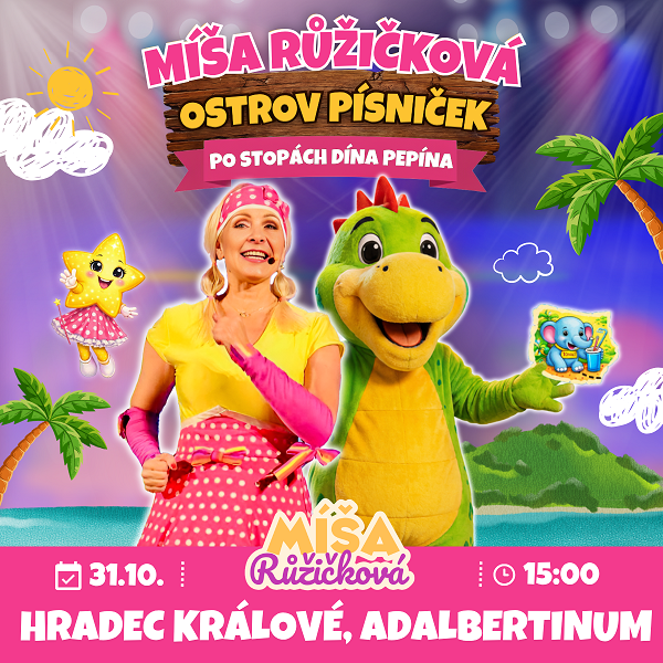 Míša Růžičková: Ostrov písniček - Po stopách Dina Pepína