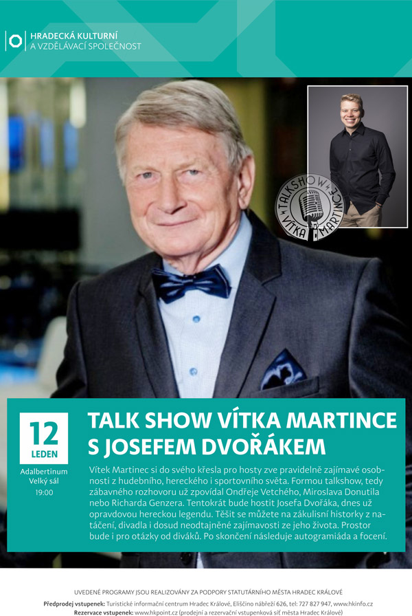 Talk show Vítka Martince s Josefem Dvořákem