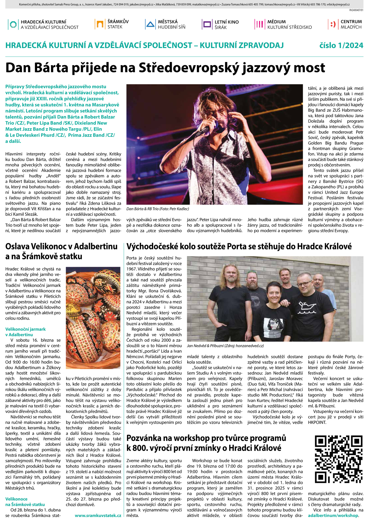 Kulturní zpravodaj č. 1/2024